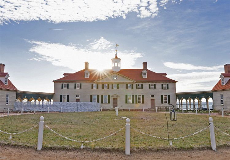 George Washibngtons Landsitz Mount Vernon