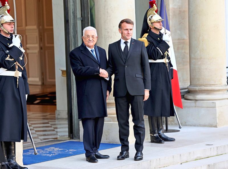 Macron und Abbas planen Komitee zu Palästinenserstaat