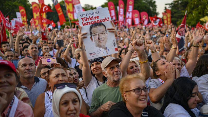 Istanbul: Großdemo der Opposition gegen Erdoğan