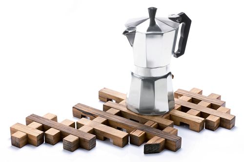 Untersetzer aus Promenadenholz - Inspektor Gadget - derStandard.at