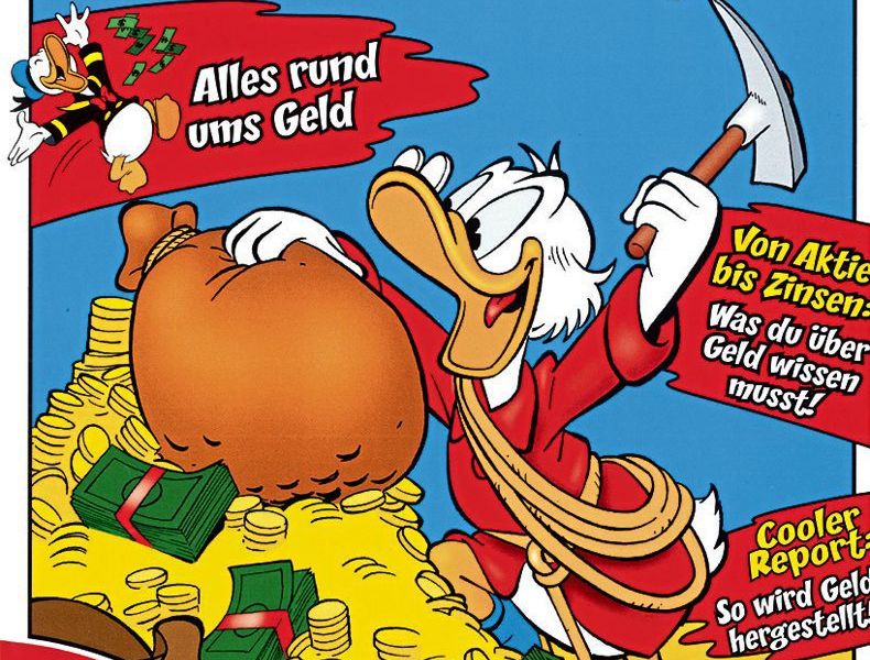 Wie Dagobert Duck Kinder fit fürs Geld macht Geld derStandard.at › Wirtschaft