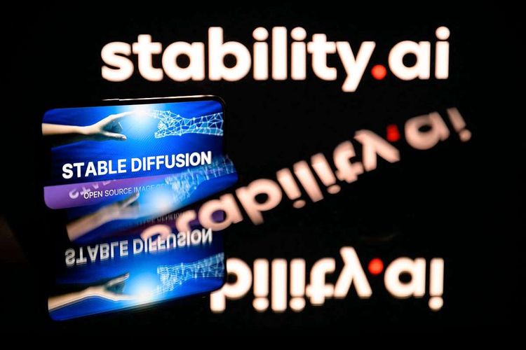 Logo von Stability AI