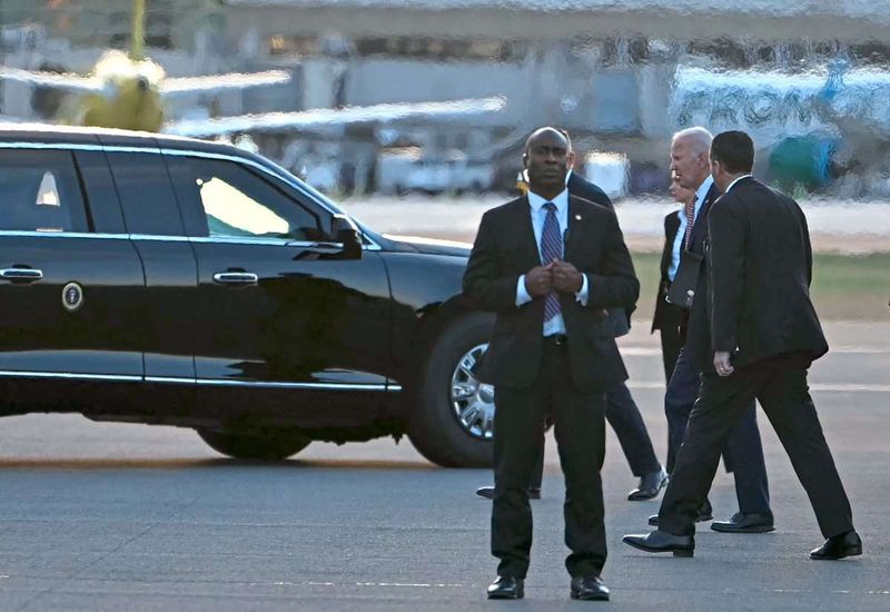 Air Force One landet am Donnerstag in Berlin