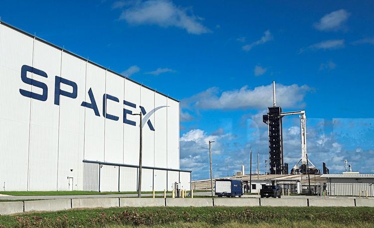 Space X  von Elon Musk in Cape Canaveral