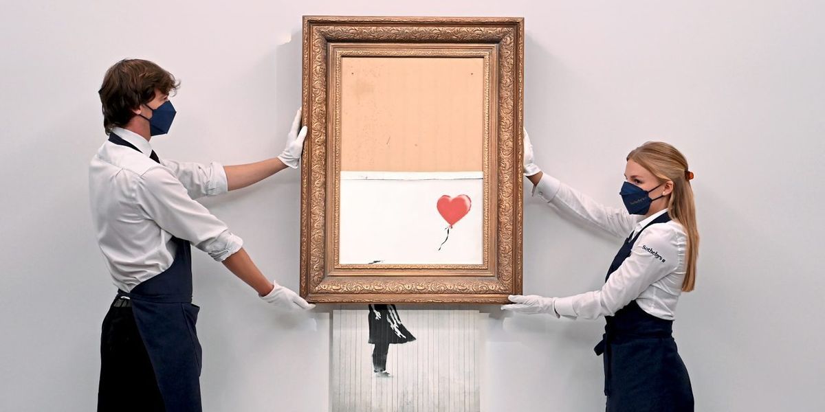 22 Millionen Weltrekord bei Versteigerung des bekanntesten Banksy
