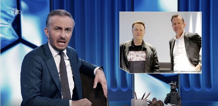 Jan Böhmermann Elon Musk ZDF-Magazin Royale