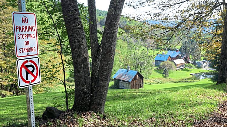Die herbstlichen Wälder rund um die Ortschaft Pomfret in Vermont (USA) zogen in den letzten Jahren immer mehr Influencer an. Der Gemeinde reicht's jetzt. Sie wehrt sich mit Verboten.