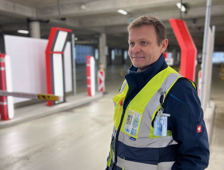 Der Mietautoscanner am Flughafen Wien: 