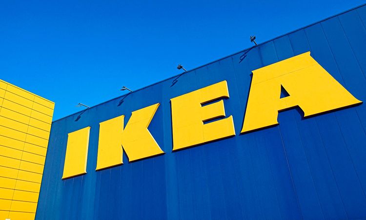 Ikea Logo blau gelb