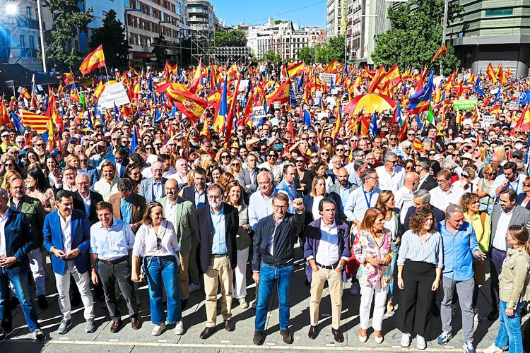 Protest Spanien