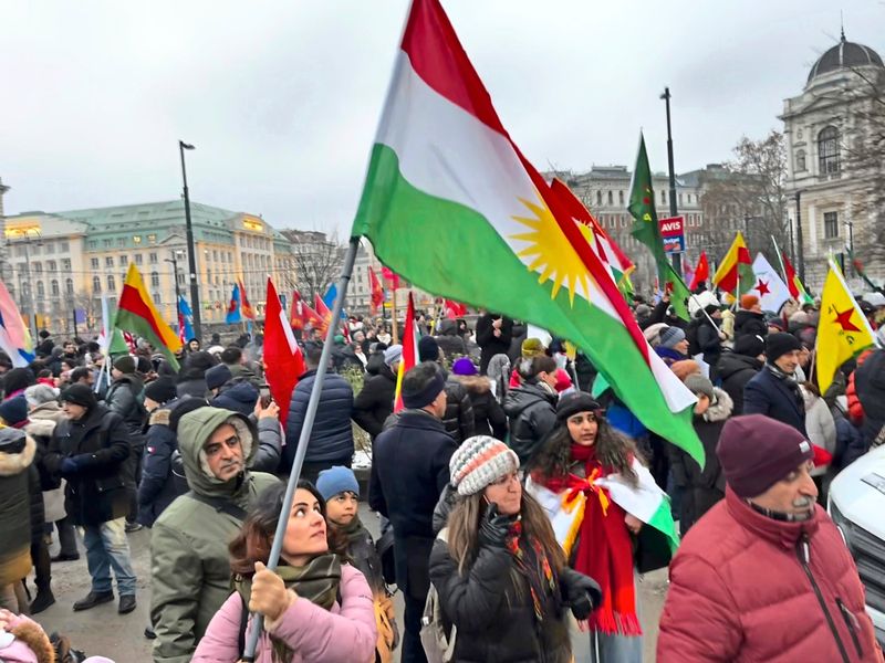 Wut und Trauer unter den Kurden in Österreich