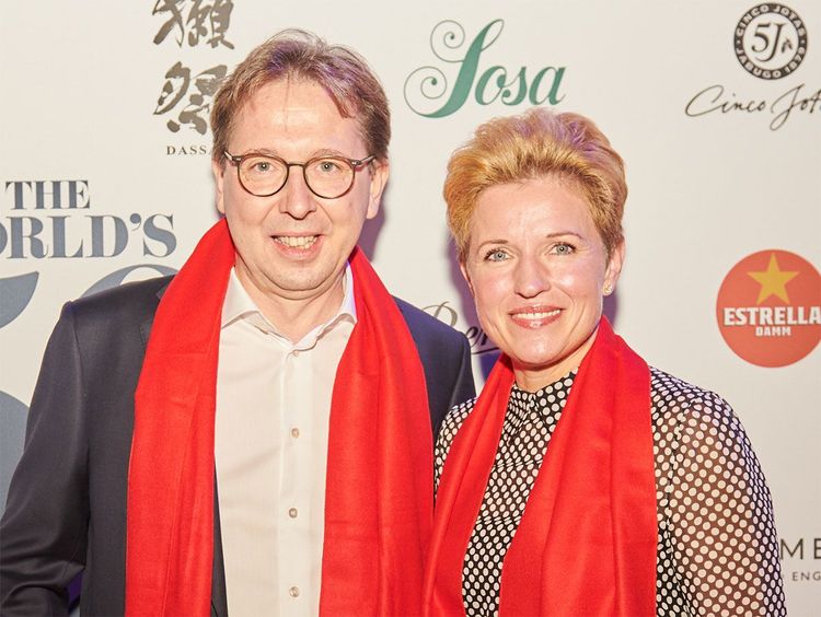 Heinz und Birgit Reitbauer vom Steiereck in Wien bei der Verleihung im Vorjahr.