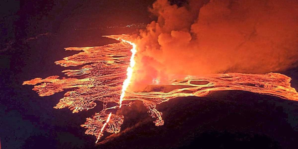 Another volcanic eruption on Iceland, lava shortly before the coastal town – world chronicle