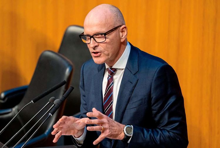 Harald Stefan (FPÖ) während einer Sitzung des Nationalrats im Parlament im Dezember 2024.