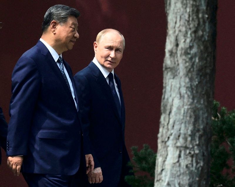 Putin sucht in Peking wirtschaftliche Rettung