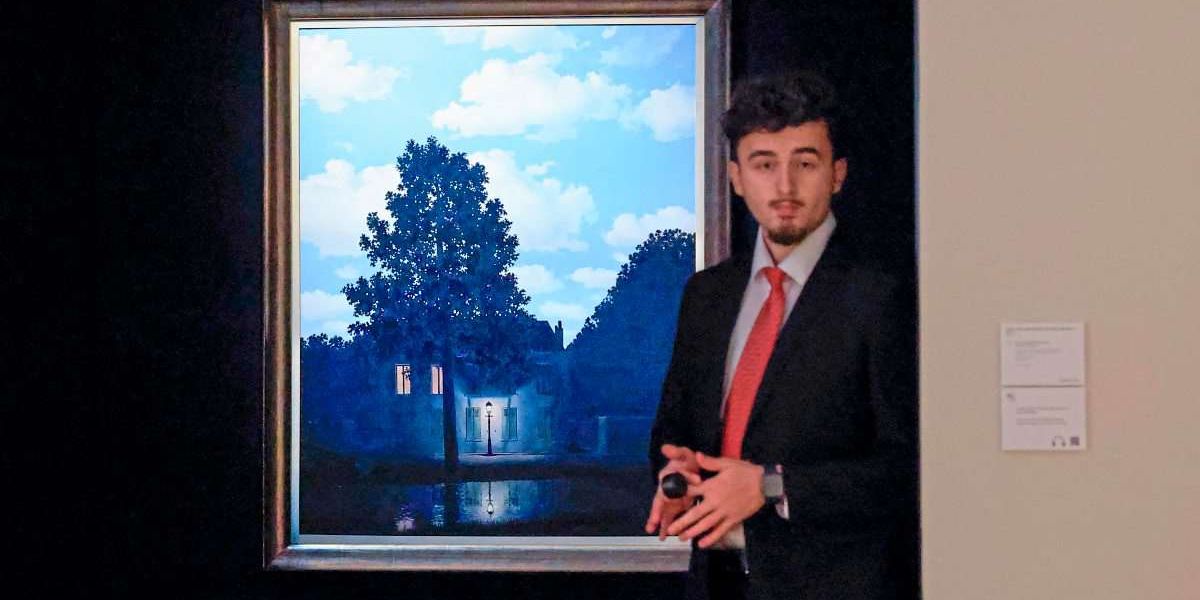 121 Millionen Dollar: Rekorderlös für Magritte-Gemälde bei Auktion