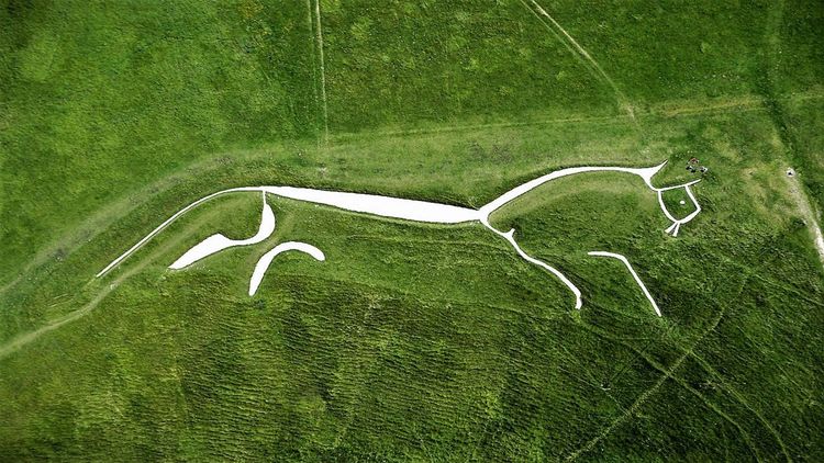 Pferd von Uffington, Geoglyphe