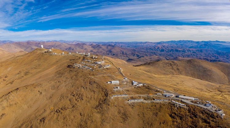 La-Silla-Observatorium der europäischen Südsternwarte in der Atacama-Wüste in Chile