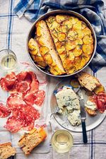 Rezept für Focaccia mit Erdäpfeln