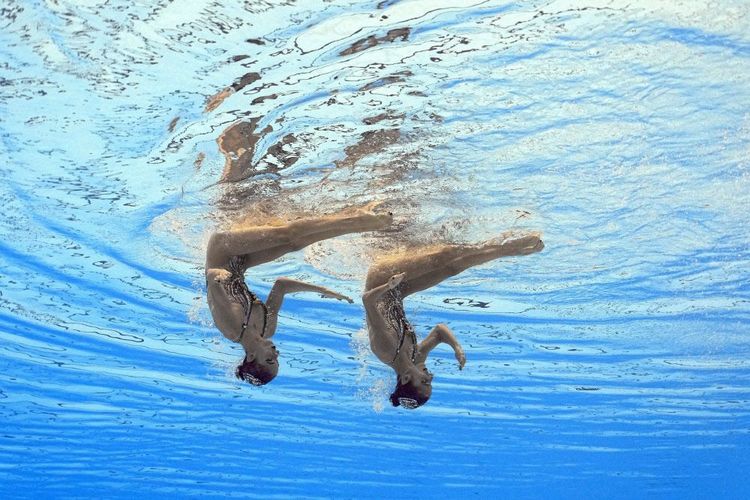 Eirini-Marina und Anna-Maria Alexandri, Synchronschwimmen