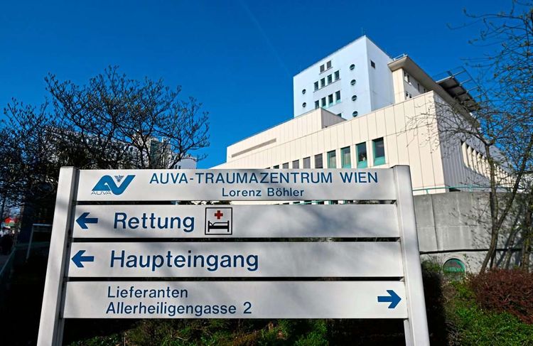 Das AUVA Traumazentrum Wien Lorenz Böhler Schild