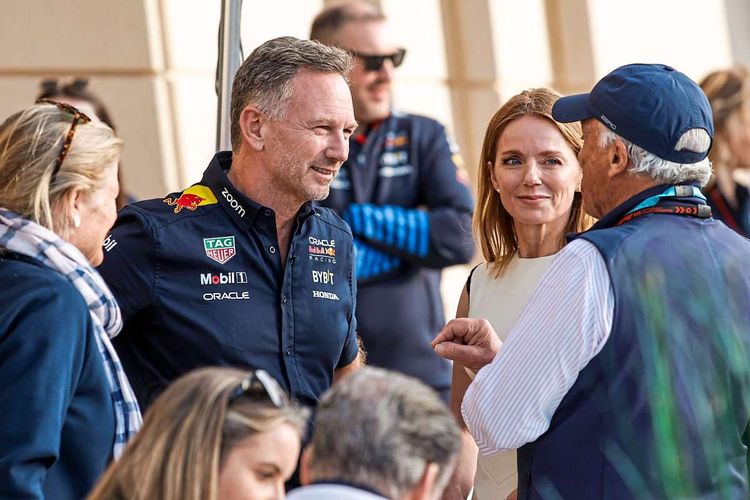 Christian Horner mit Gerri Halliwell