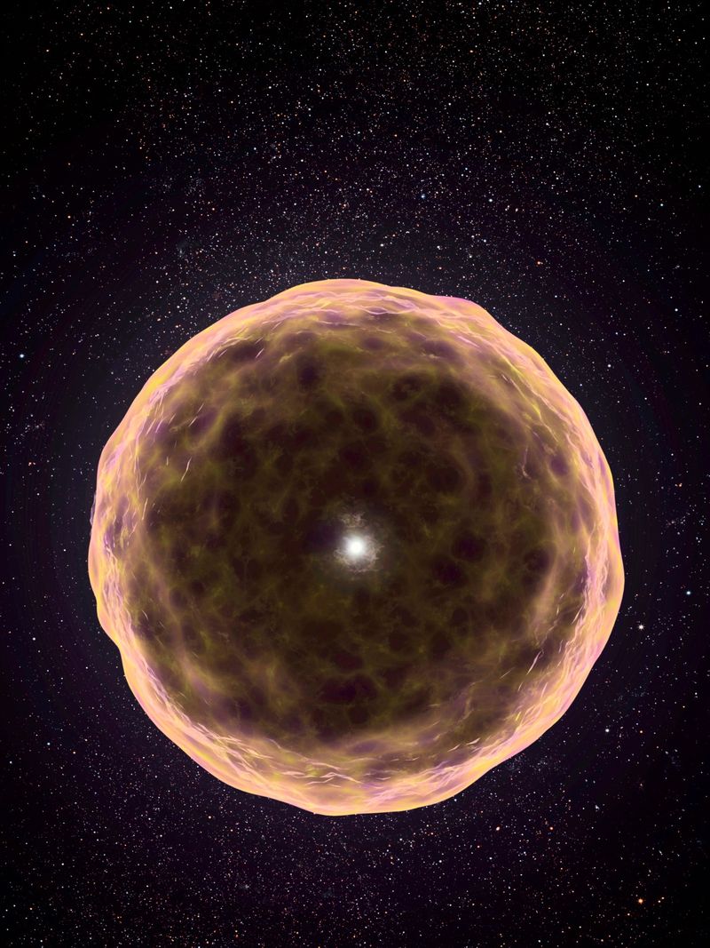 Seltene Sternexplosion macht erstmals das Innere von Sternen sichtbar