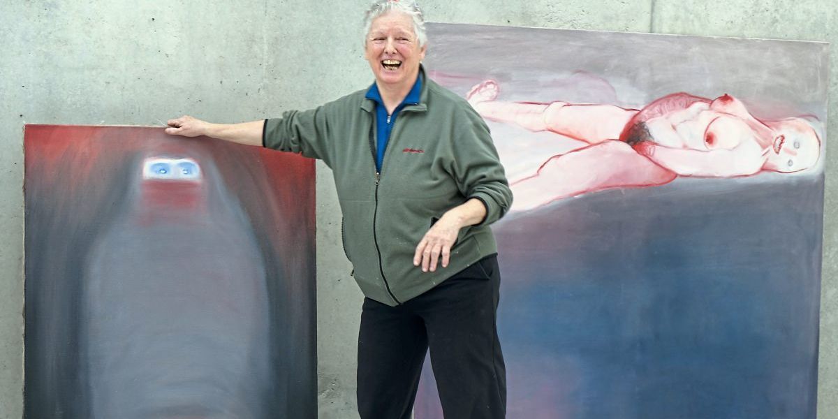 Miriam Cahn ARCHITEKTURTRAUM Miriam Cahn Painting | TikTok