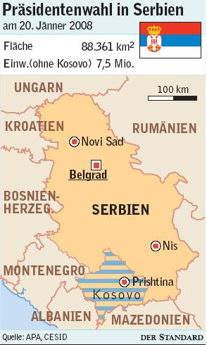 Duell Um Das Präsidentenamt Und Die Zukunft Serbiens - Mit Infografik ...
