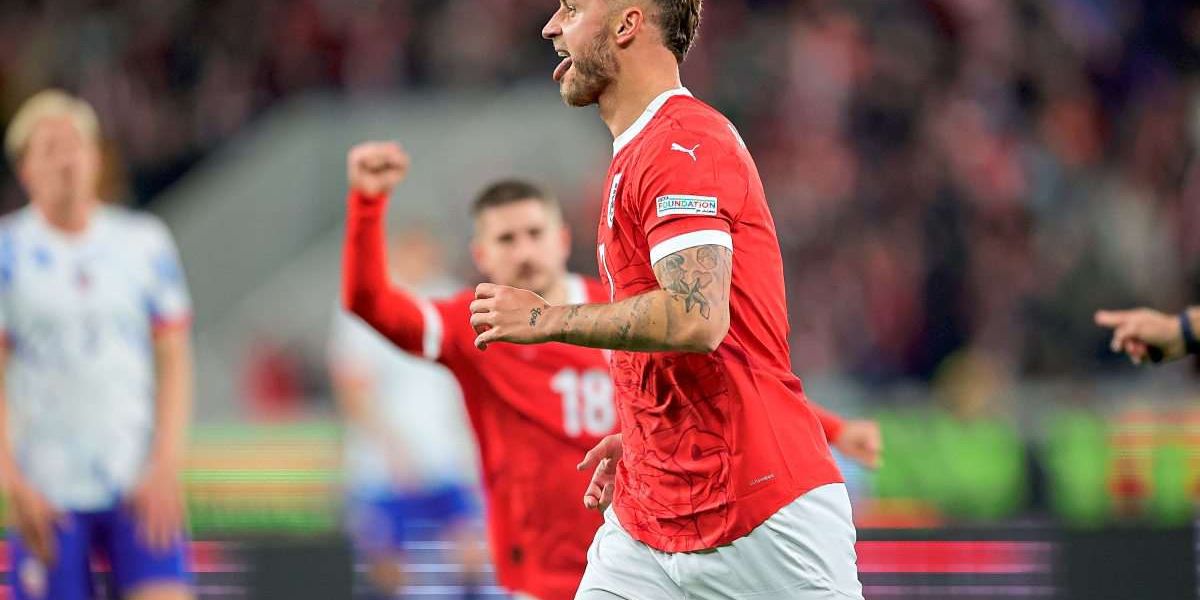 Austria meets Serbia national team in the Nations League playoff