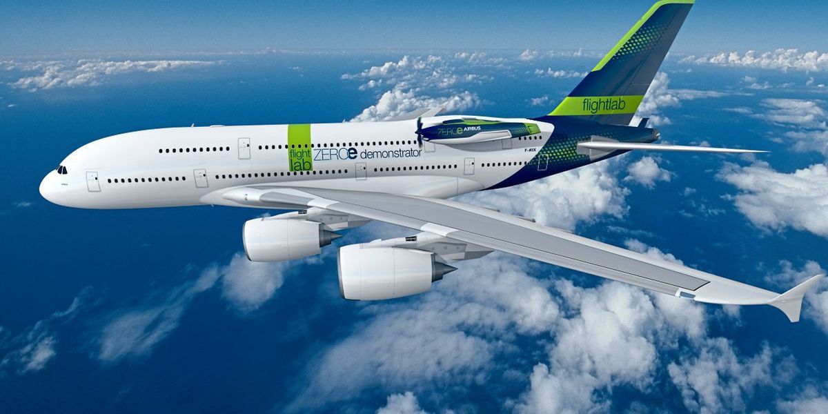 2026 soll ein A380 mit Brennstoffzellen-Triebwerk am Buckel abheben