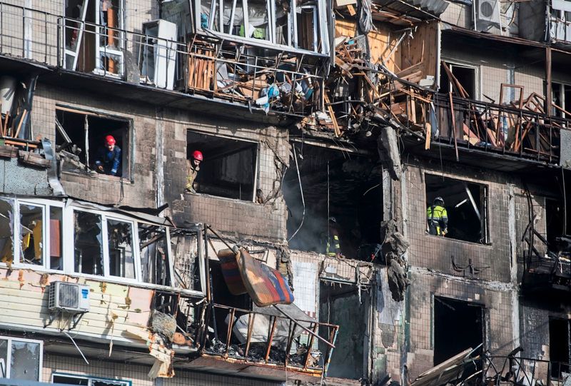 Klitschko: "Massiver" russischer Angriff auf Kyjiw über Nacht