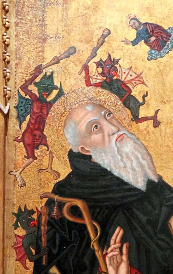 Heiliger Antonius Gemälde Joan Desí