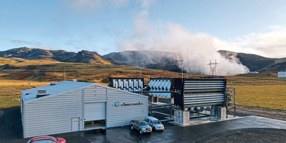 Eine Anlage im isländischen Nirgendwo will den Klimawandel umkehren