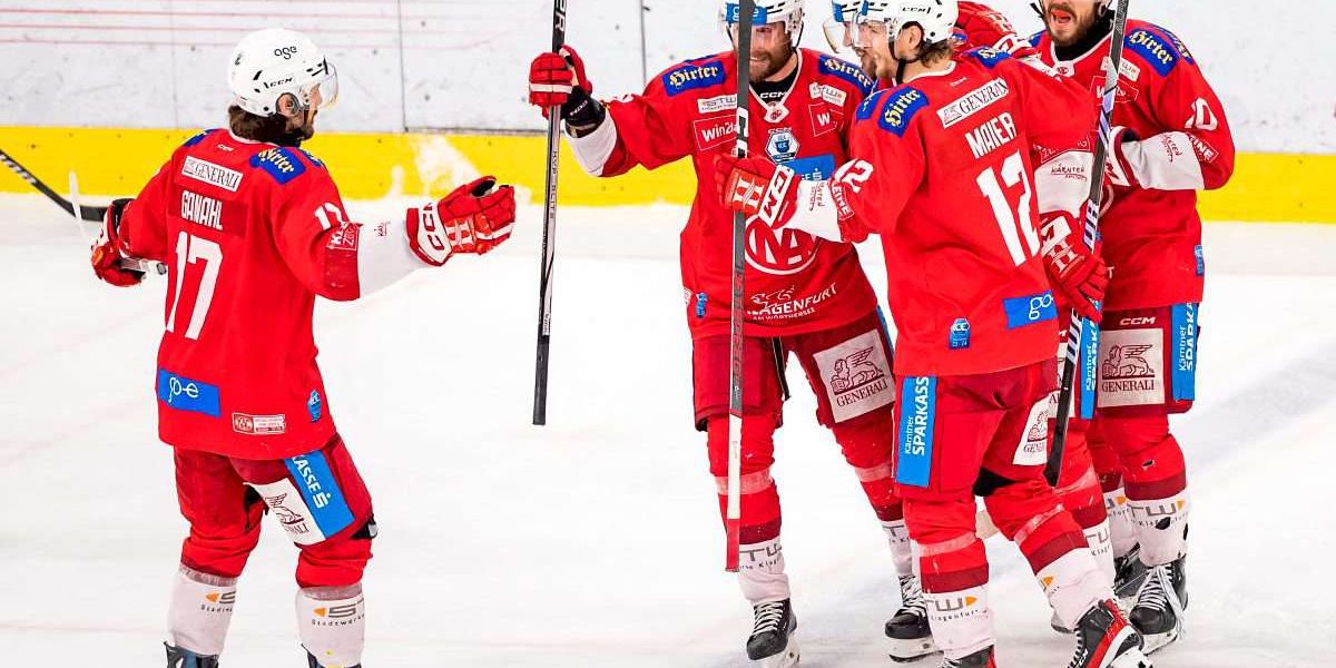 KAC celebrates derby win against VSV after a false start – ice hockey