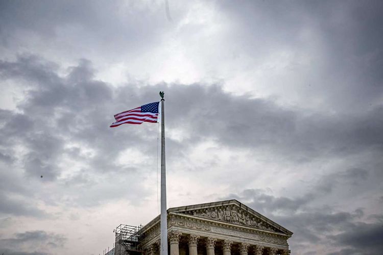 Supreme Court, US-Fahne