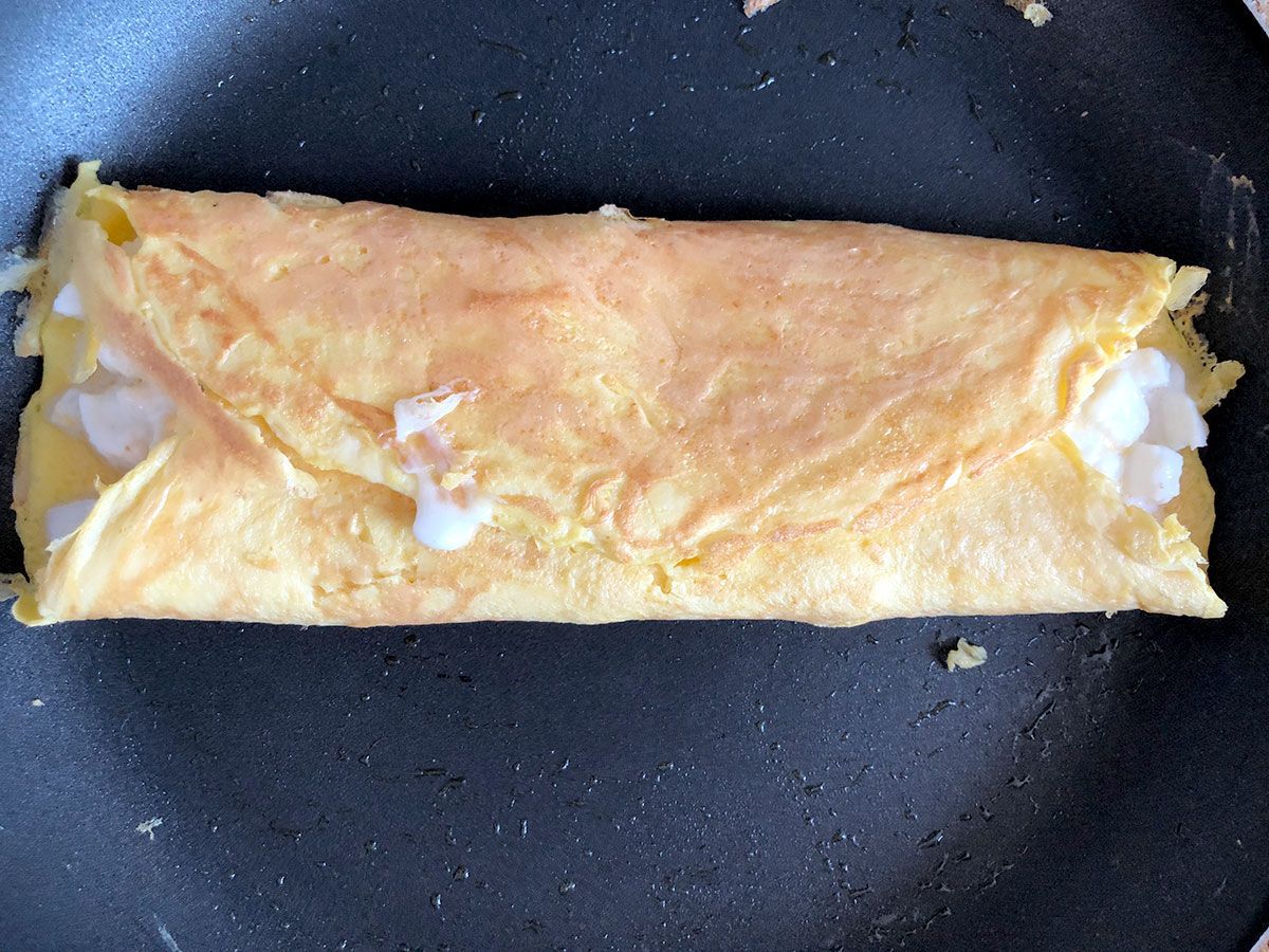 Rezept für Omelette mit Spargel und Shiitakepilzen - Vegetarische ...