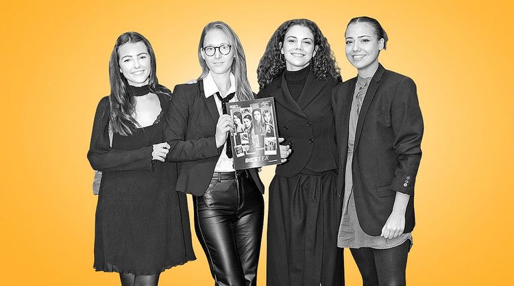 Fanni Schneider, Theresa Riess, Anja Pichler, Mara Romei stellen die neuen ORF-