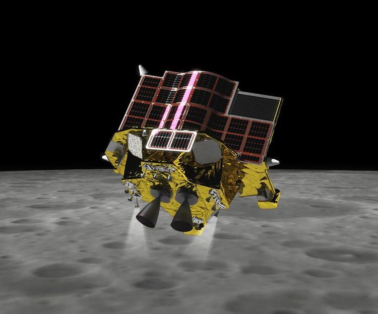 Die Mission Slim soll in einem Krater auf der erdzugewandten Seite des Mondes landen. Mit an Bord hat sie zwei winzige Testrover.
