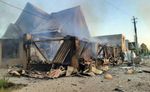 Drohnentrümmer verursachten Brand in russischem Ölterminal