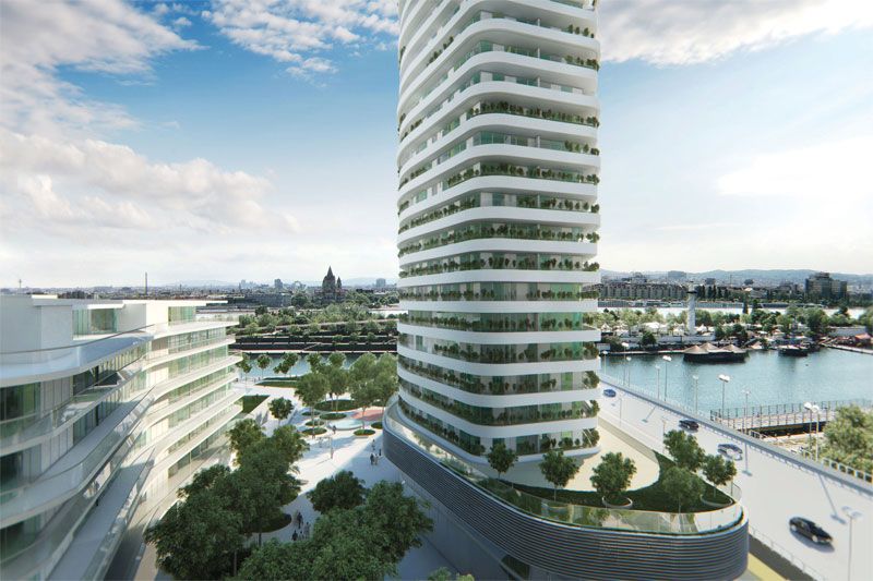 "Danube Flats" Sozialwohnungen nur für zehn Jahre Wohnbau in