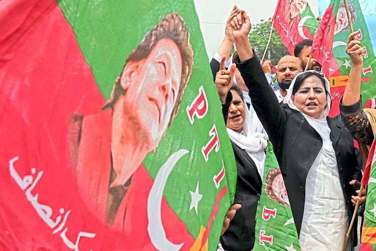 Demo für Imran Khan