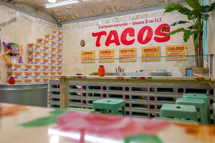 Zweite Dependance in der Theobaldgasse: Taqueria Chiquitita.