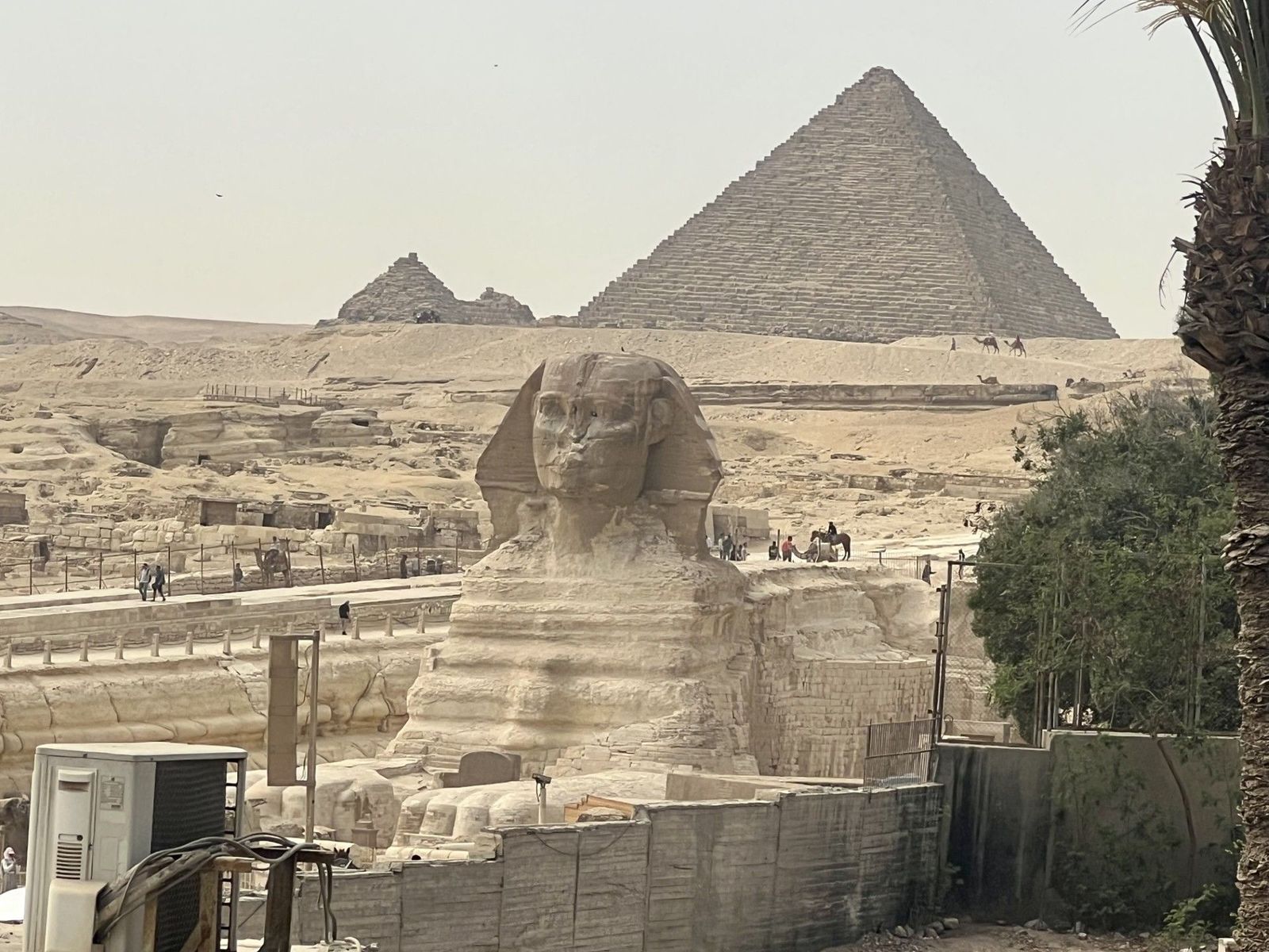 Pyramiden und Sphinx in Ägypten