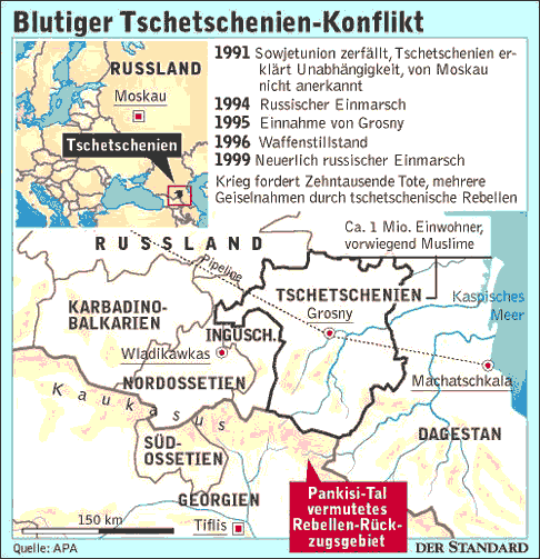 Blutiger Tschetschenien-Konflikt - Russland - derStandard.at › International