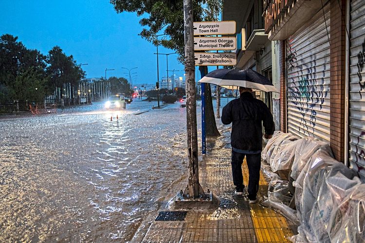 Zentralgriechenland erneut von Überschwemmungen getroffen
