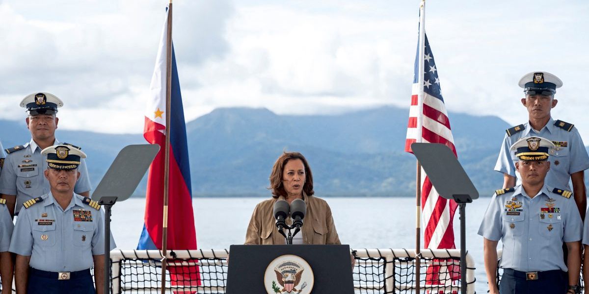 US-Vizepräsidentin Harris besucht philippinische Insel nahe umstrittener Region