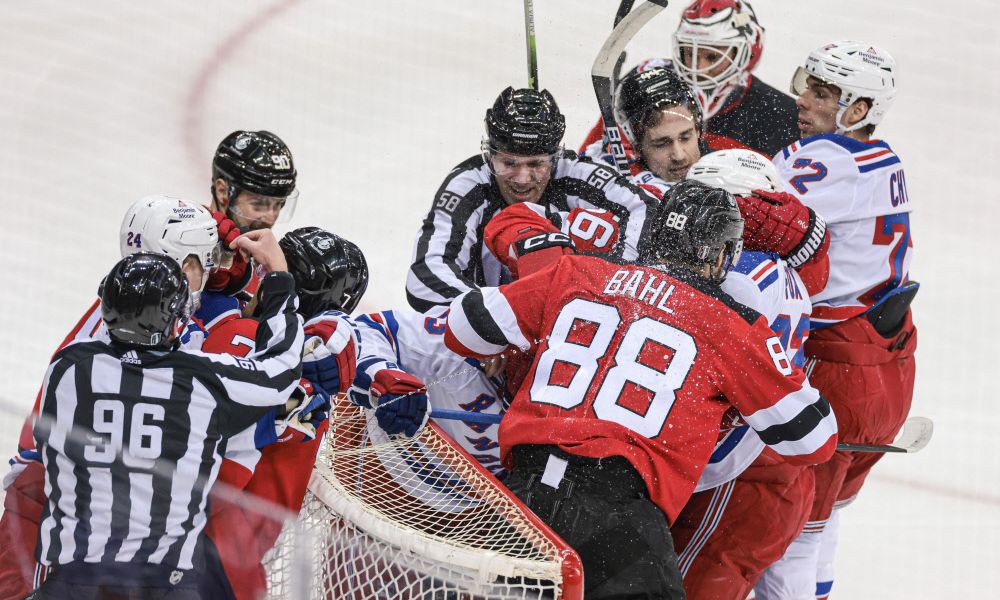 New Jersey im NHLPlayoff gegen Rangers in Bedrängnis Eishockey