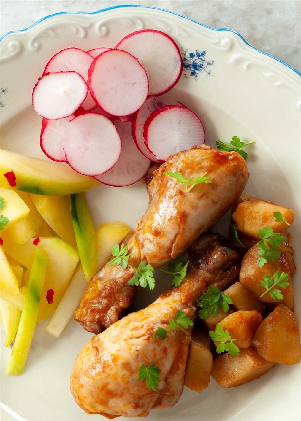 Pollo alla Marengo nach dem Rezept von Pellegrino Artusi - Essen