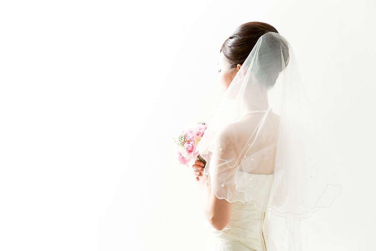 Braut; Brautstrauß; Hochzeit; Japan